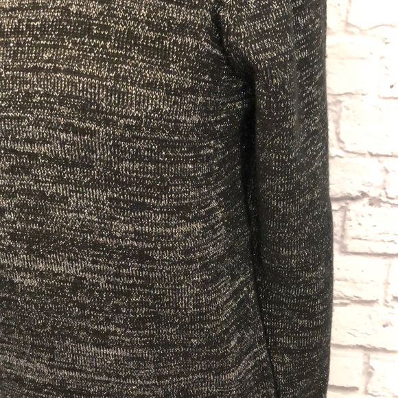 Metaphor Metallic Black Sweater - Picture 2 of 3